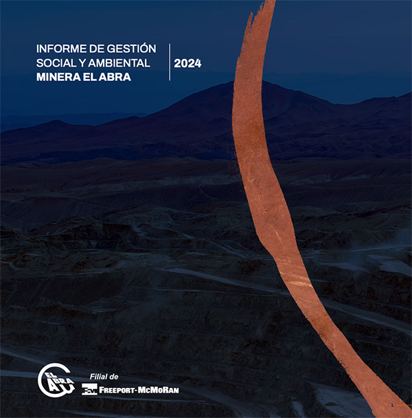 Informe de Gestión Social y Ambiental Minera El Abra 2024